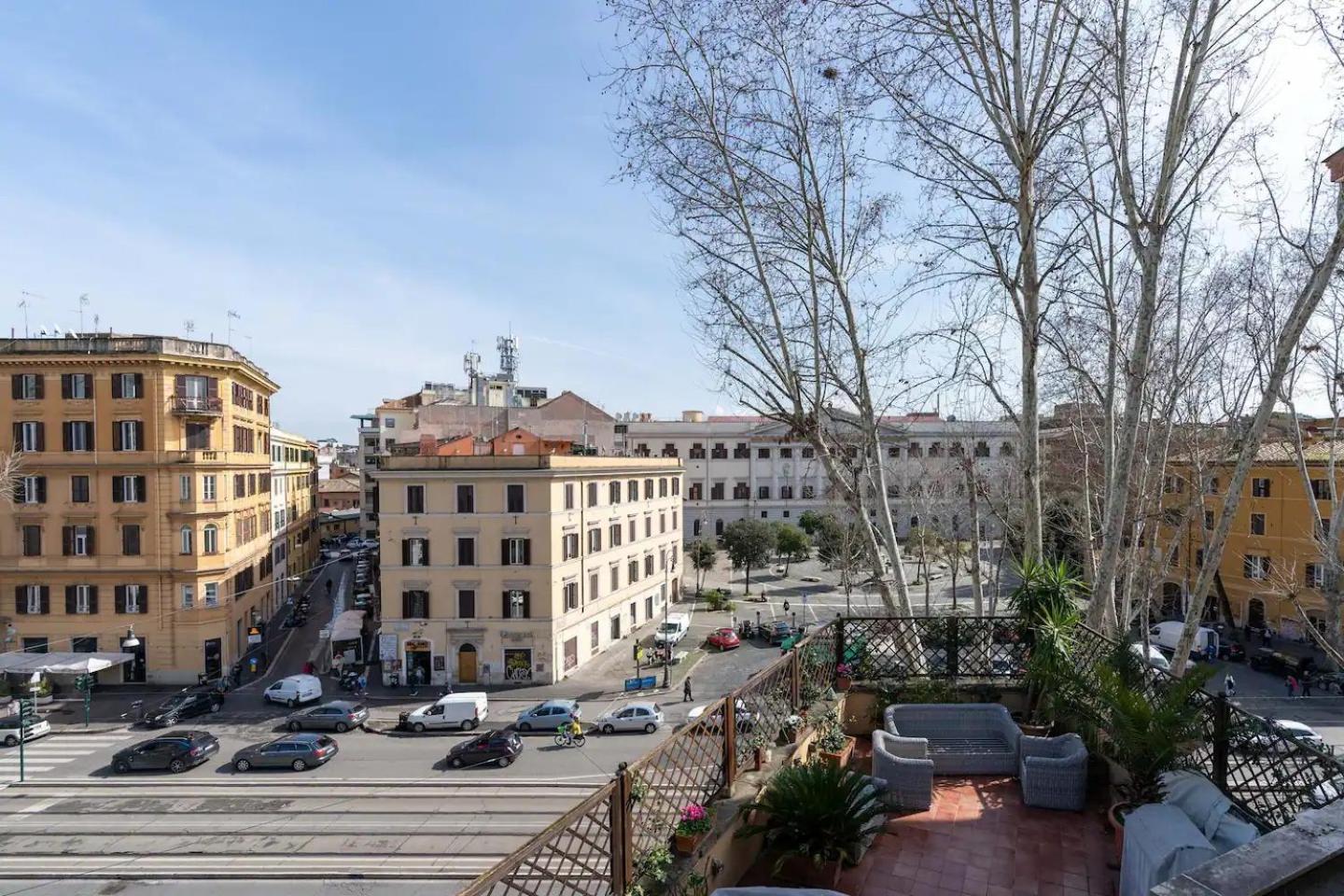 15 Min From Piazza Venezia Skyline Sanctuary In Trastevere Екстериор снимка
