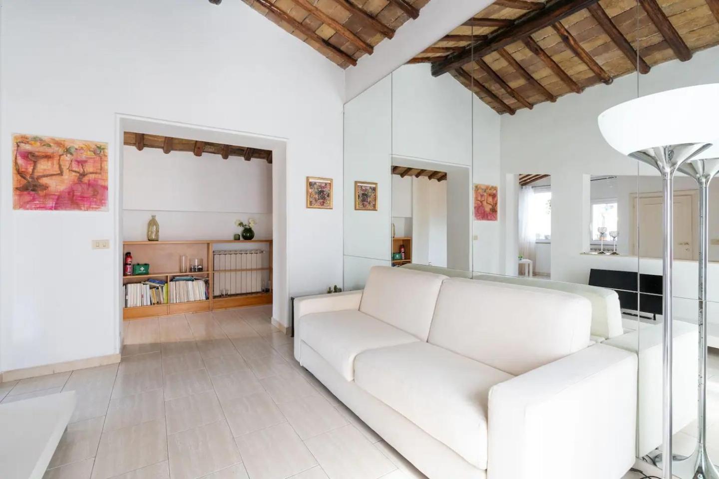 15 Min From Piazza Venezia Skyline Sanctuary In Trastevere Екстериор снимка