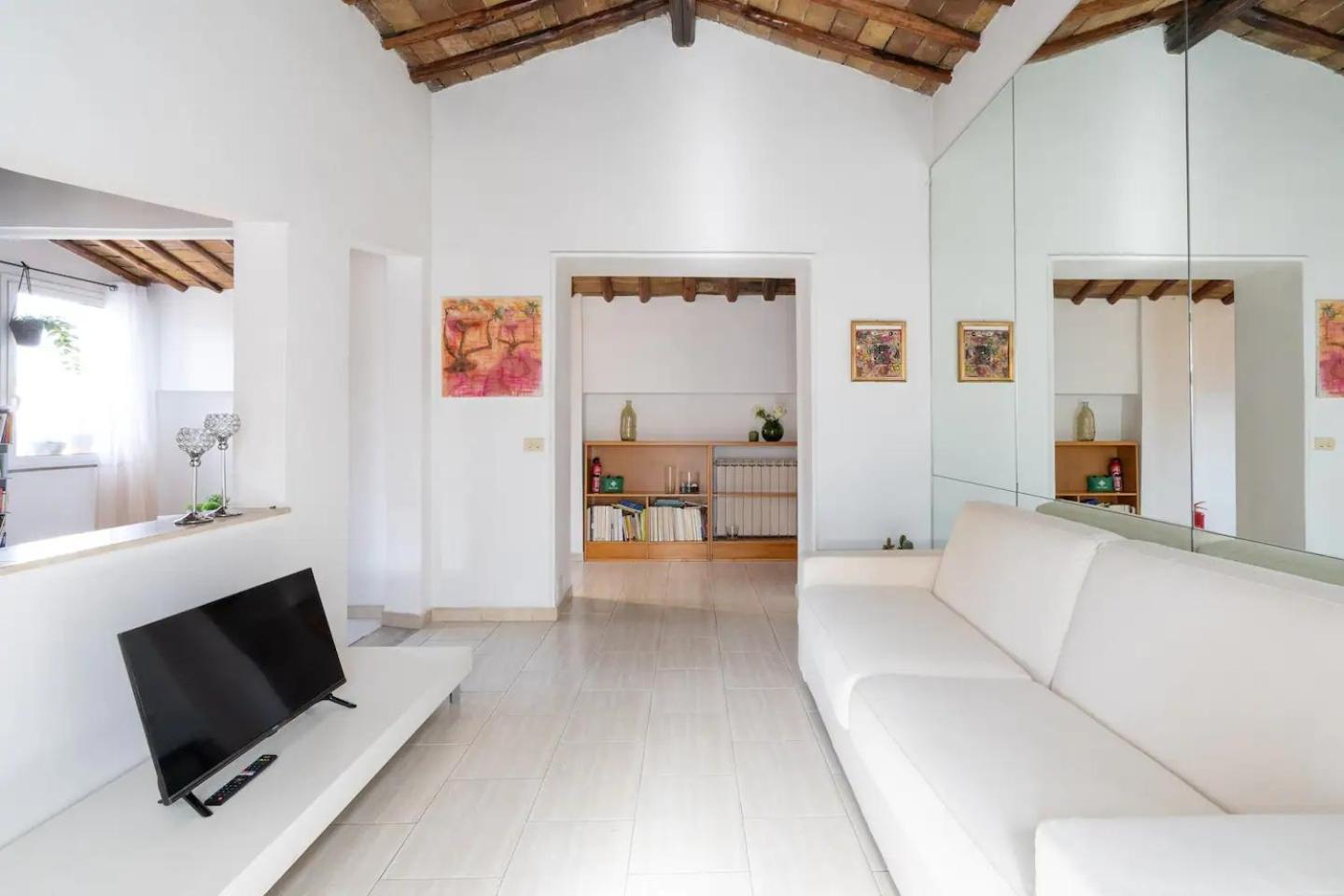 15 Min From Piazza Venezia Skyline Sanctuary In Trastevere Екстериор снимка