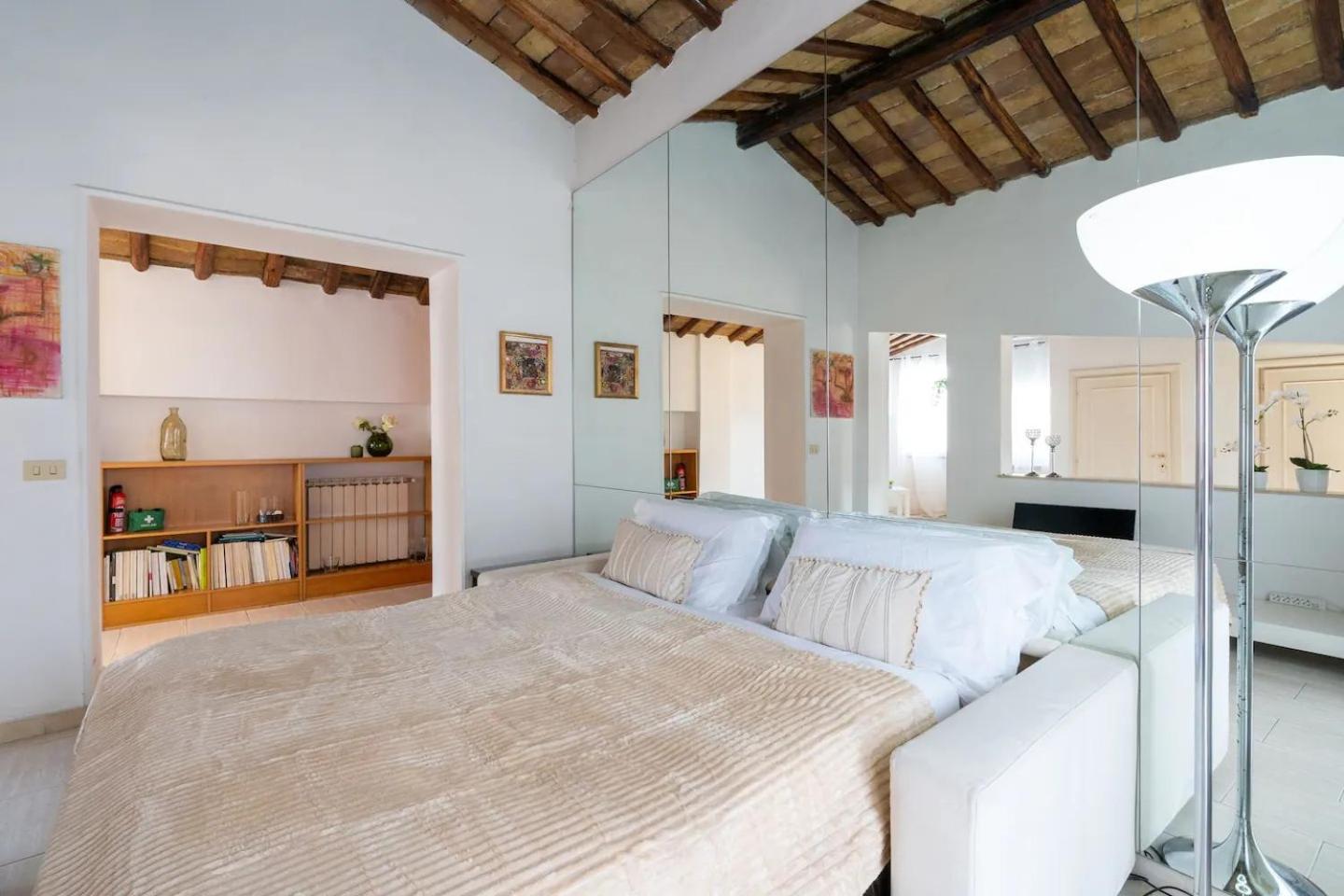 15 Min From Piazza Venezia Skyline Sanctuary In Trastevere Екстериор снимка