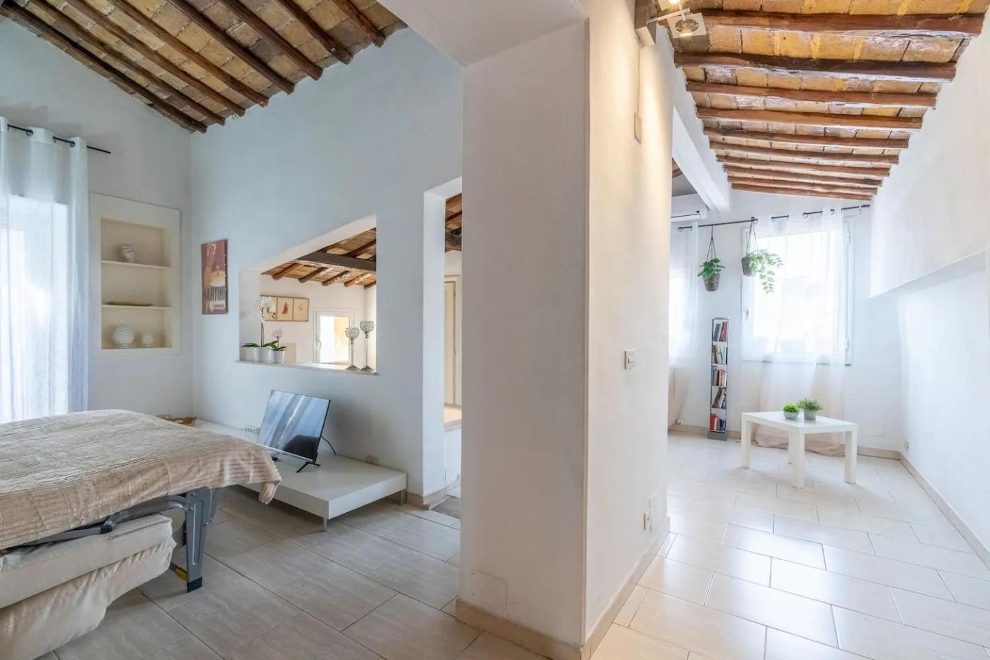 15 Min From Piazza Venezia Skyline Sanctuary In Trastevere Екстериор снимка