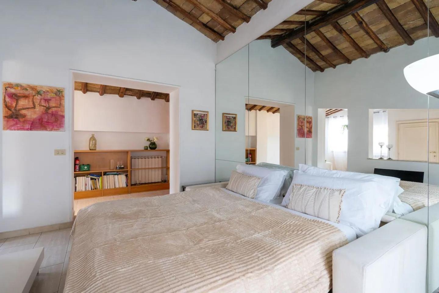 15 Min From Piazza Venezia Skyline Sanctuary In Trastevere Екстериор снимка